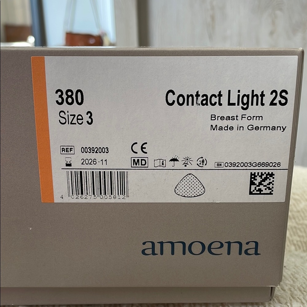 Amoena Breast Form, Contact Light 2S